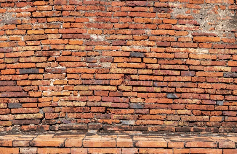 Old red brick wall texture grunge background, old texture of red stone blocks. stock photos Old red brick wall texture grunge background, old texture of red stone blocks. stock photos