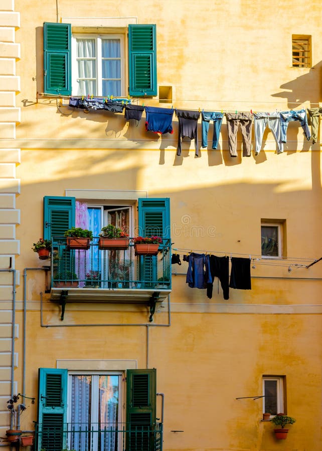 Old residential house, Italy, european architecture