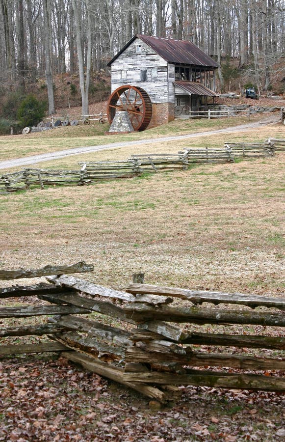 Old Restored Gristmill stock photo. Image of splitrail 107144340