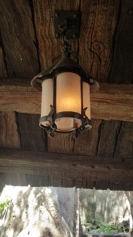 Old Retro Light As Decoration Element Stock Photo Image of lamp