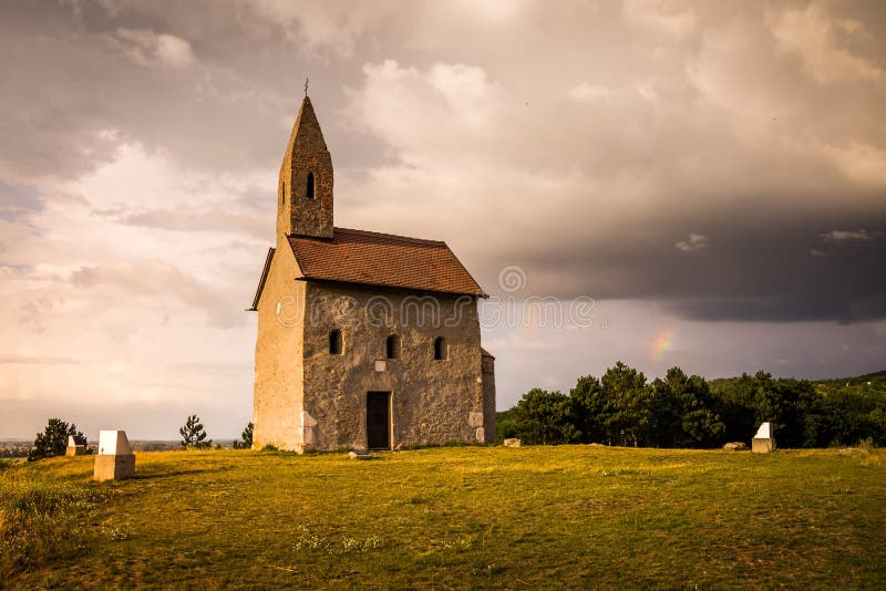 Old Roman Church in Drazovce, Slovakia