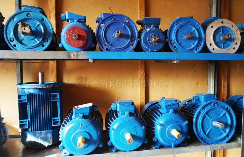 Old Russian Electric Motors Stock Photo Image of manufacturing
