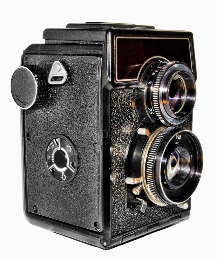 Old russian photo camera