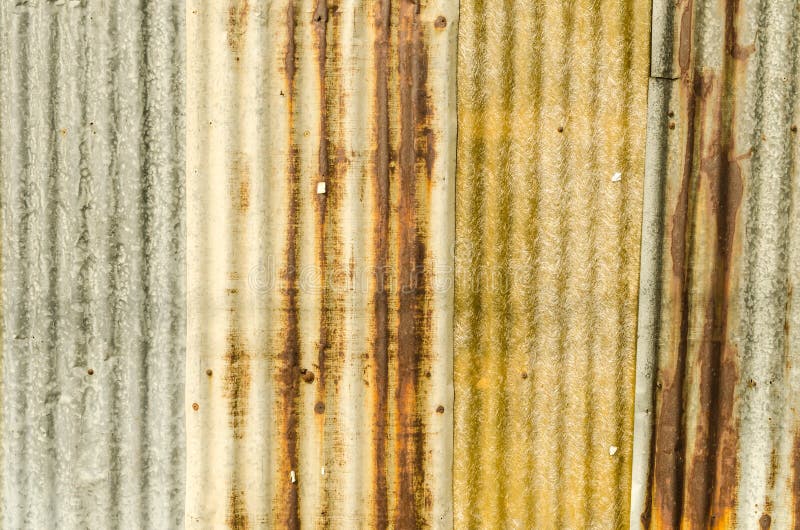 Rust On The Galvanized Steel Stock Photo Image of roof, garage 25991136