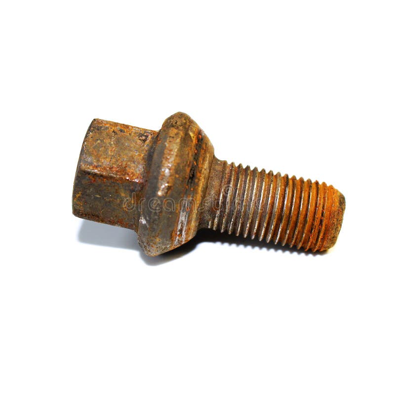 Old rusty bolt stock photo. Image of detail, motor, circle 99434968