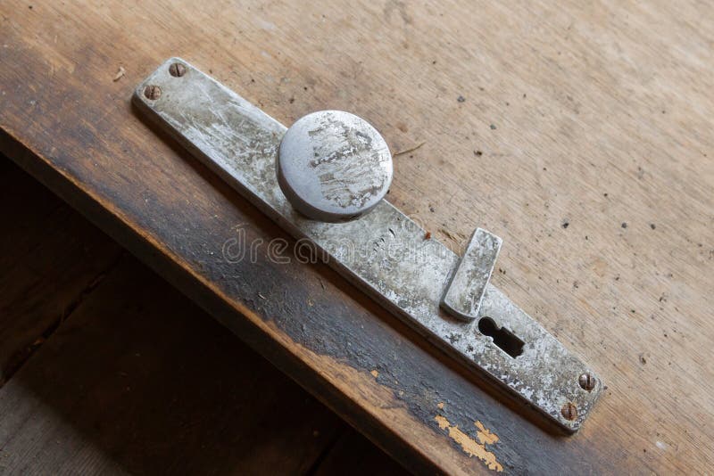 Old rusty lock royalty free stock image