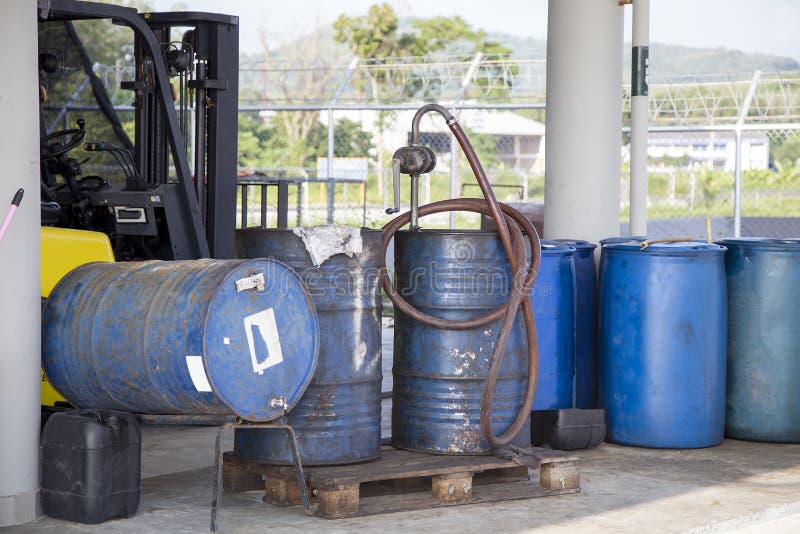 Old rusty oil drum barrel. Metal steel drum stock images, royalty-free photos and pictures