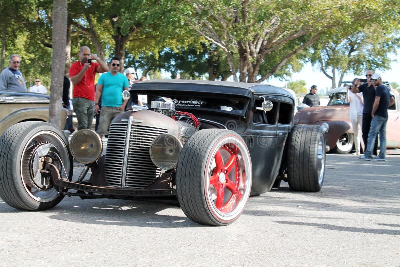 Old Rusty Rod car