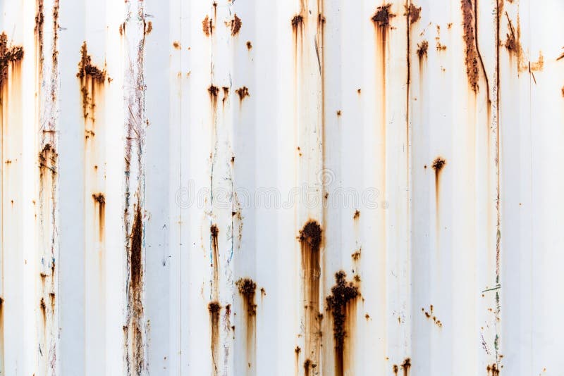 Old rusty white container texture and background royalty free stock photos