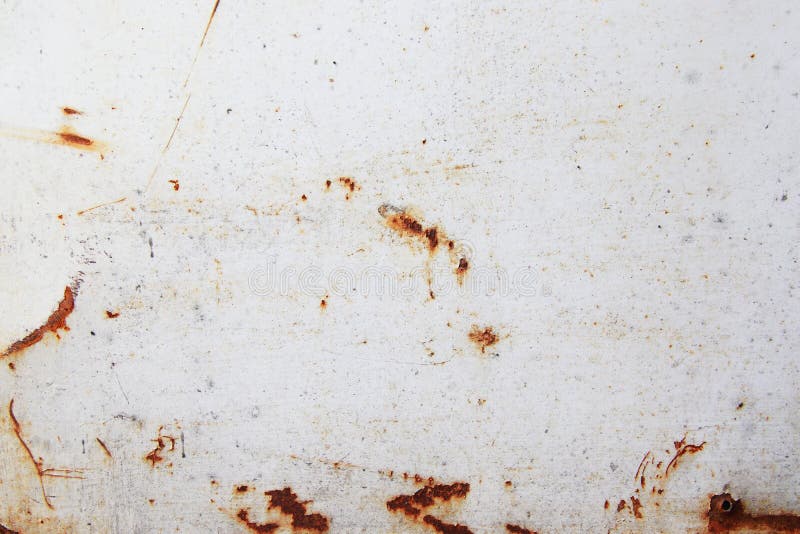 Old rusty white metal background,abstract texture, Corroded metal background, Rusty painted wall stock photography
