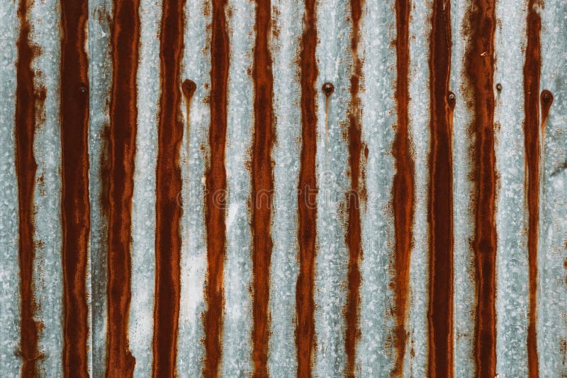 Old Rusty Zinc Wave Ceiling Tile Stock Photo Image of iron, roof
