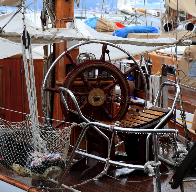 Old sailing boat