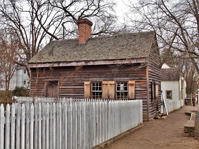 Old Salem Museum Gardens Editorial Stock Photo Image Of