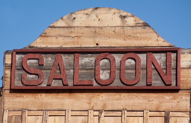 Old Saloon Sign