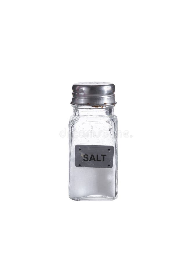 Old salt shaker stock photo. Image of bottle, cooking 41469862