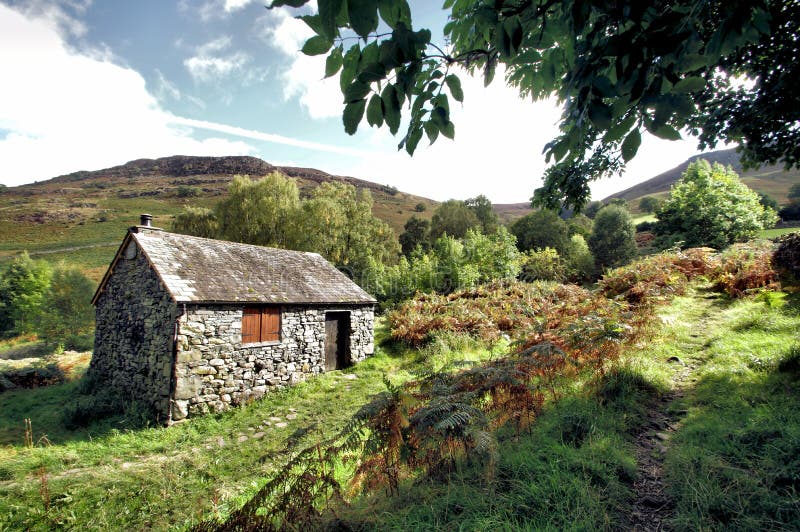 Old Scout Hut at at Ashness Bridge