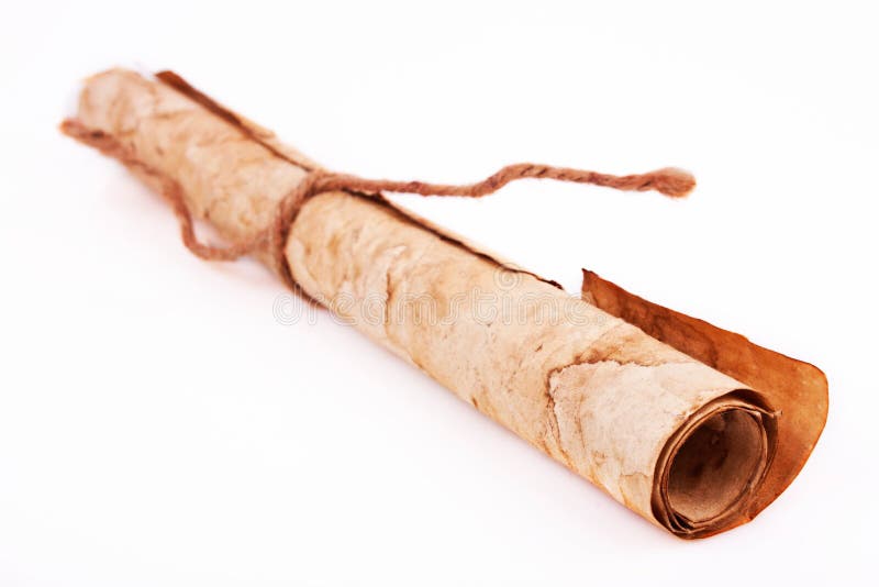 Old scrol royalty free stock photography