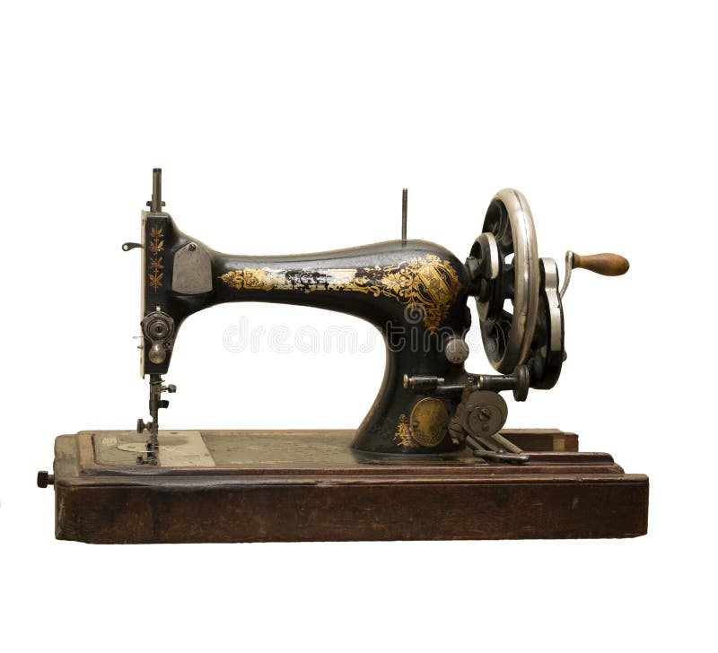 The old sewingmachine stock photo. Image of craftwork 25915994
