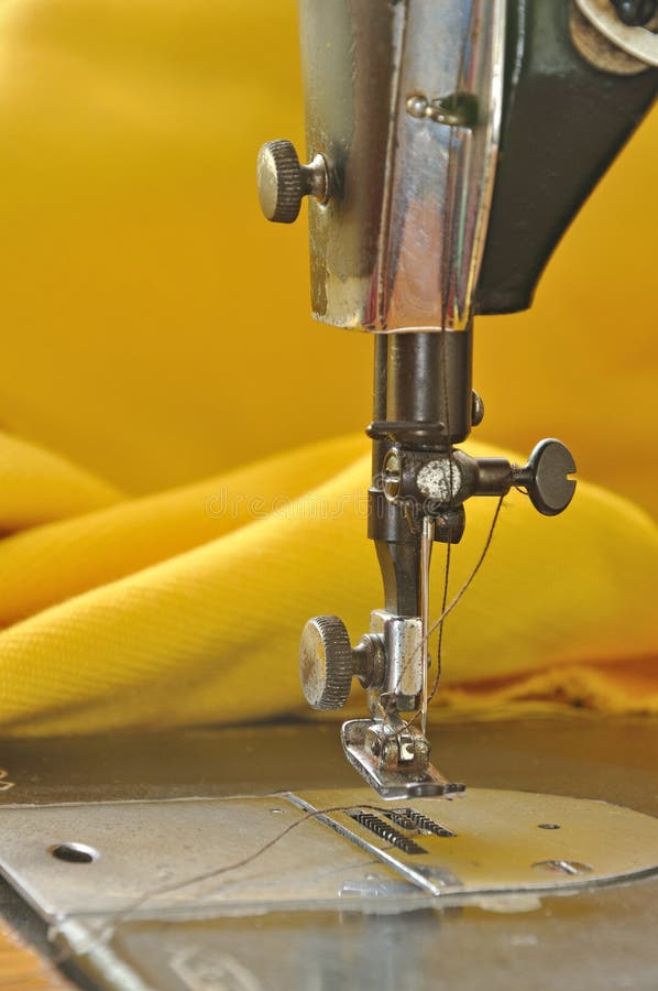 Old sewing machine foot stock image. Image of household 29302105