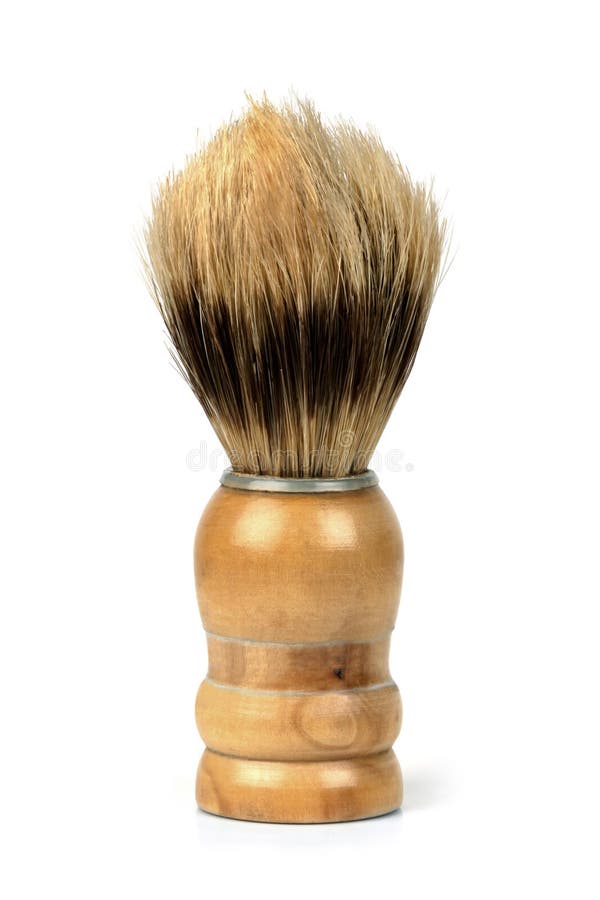 Old Shaving Brush stock image. Image of white, shaving 34407423
