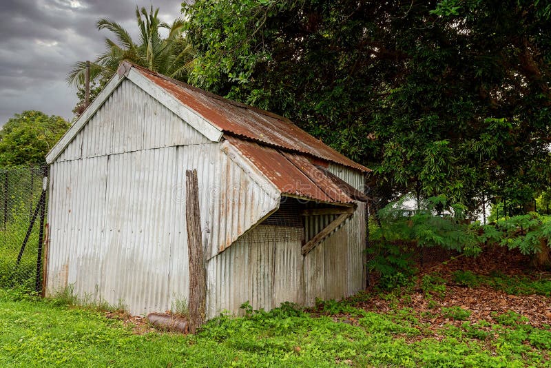 An Old Shed With A History stock image. Image of ...