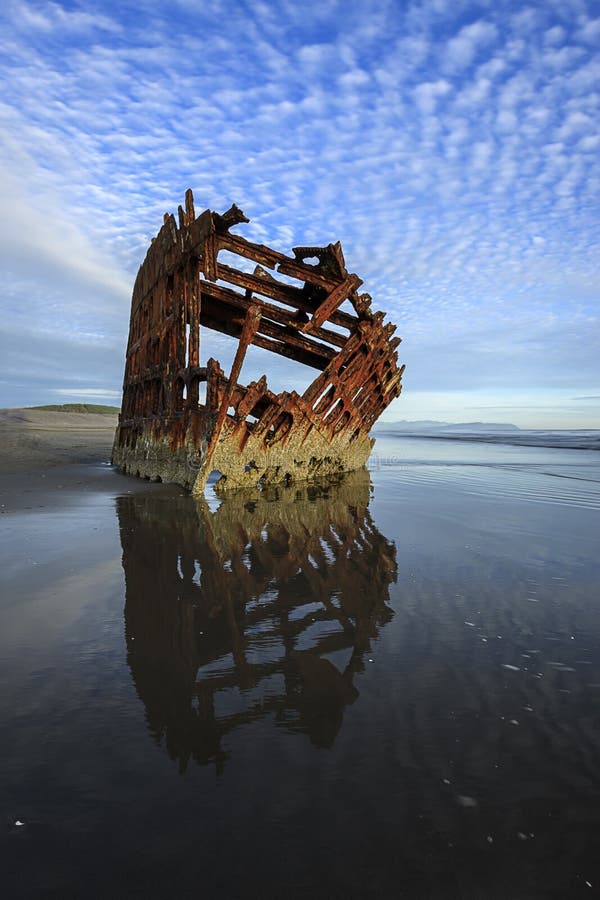 Old Shipwreck Near Astoria Oregon Stock Image Image Of Astoria