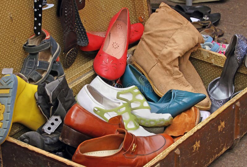Old shoes stock photo. Image of antiquities, objects 15212952
