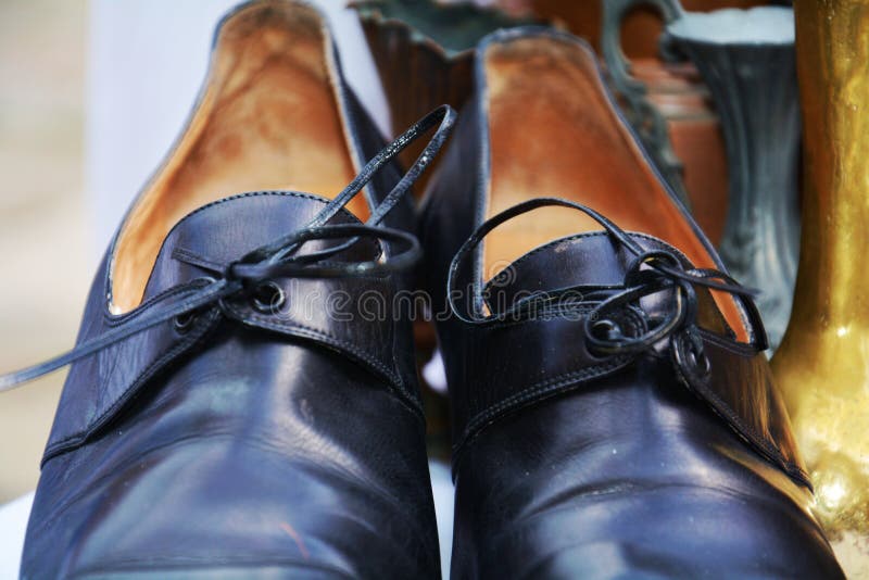 Old shoes background stock image. Image of elegance, construction ...