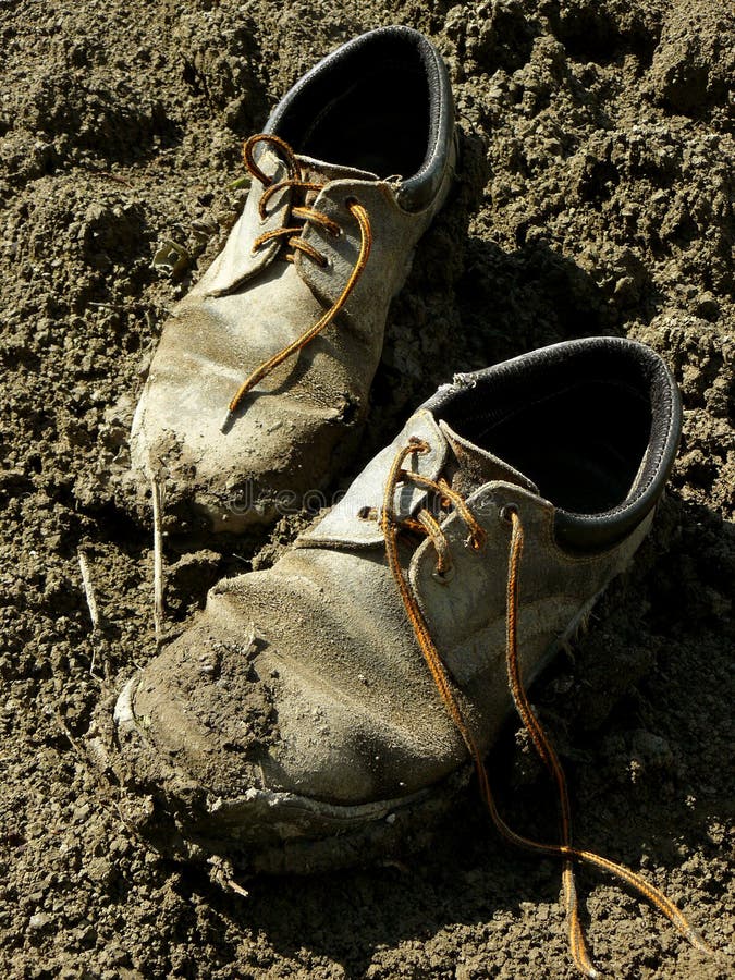 Old shoes stock image. Image of broken, grimy, mess, shoe - 40908881