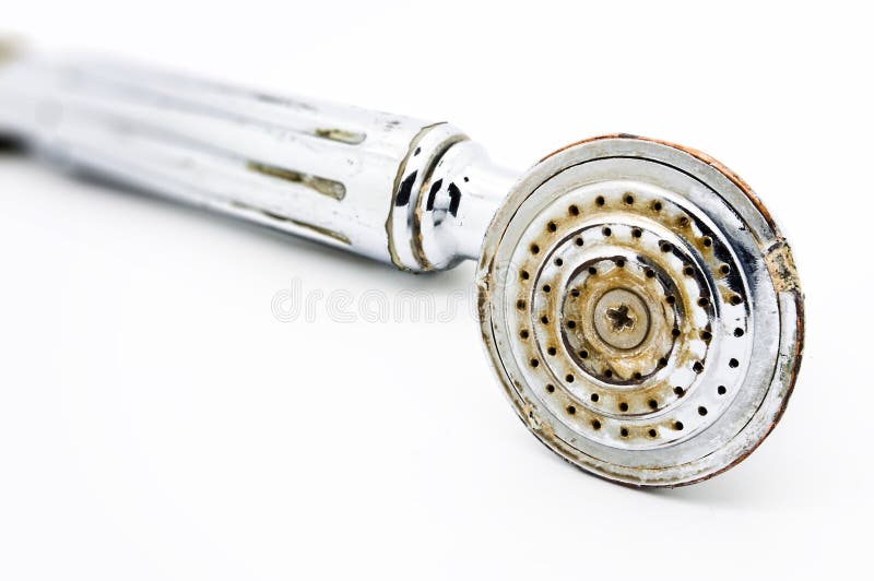 Old shower stock photo. Image of deposit, bathroom, hygiene 20493780