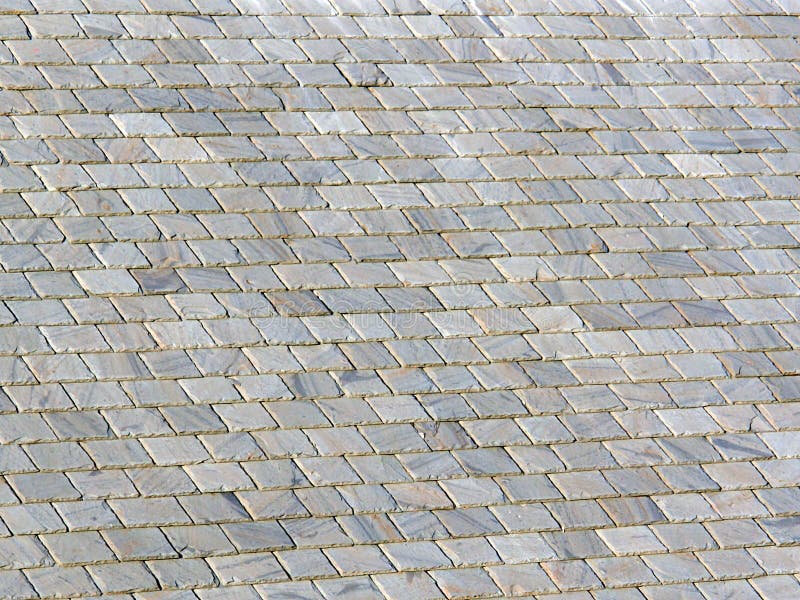 Old Slate Roof Background stock photography