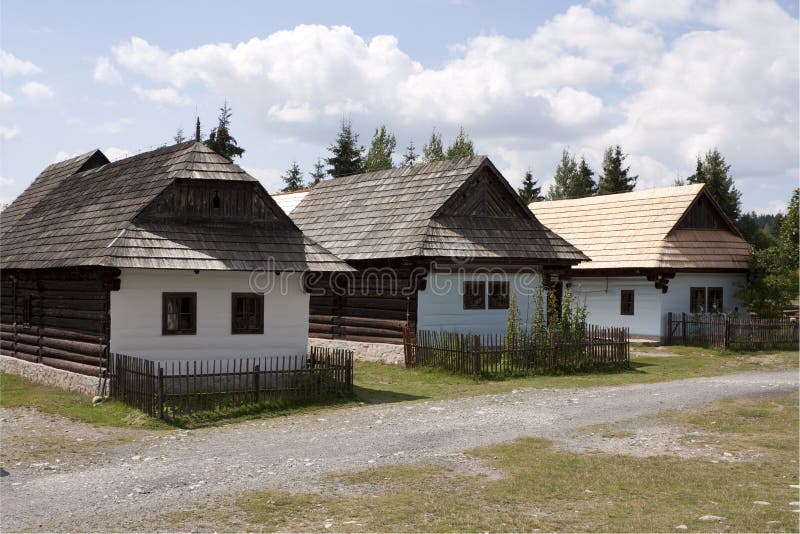 Old Slovak village