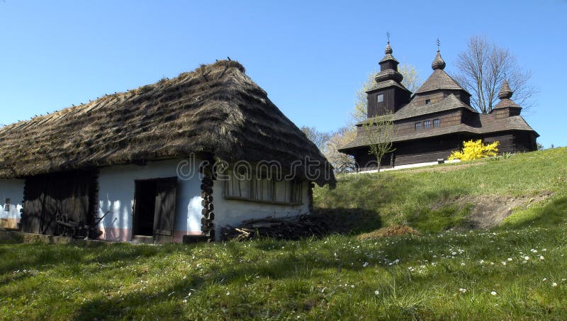 Old slovak village