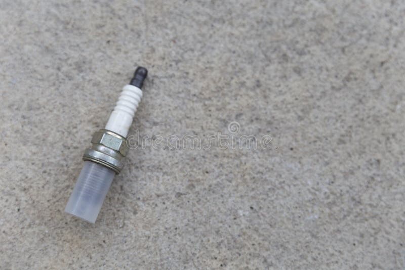 Old spark plug of car stock photo. Image of spark, accessory 72309284