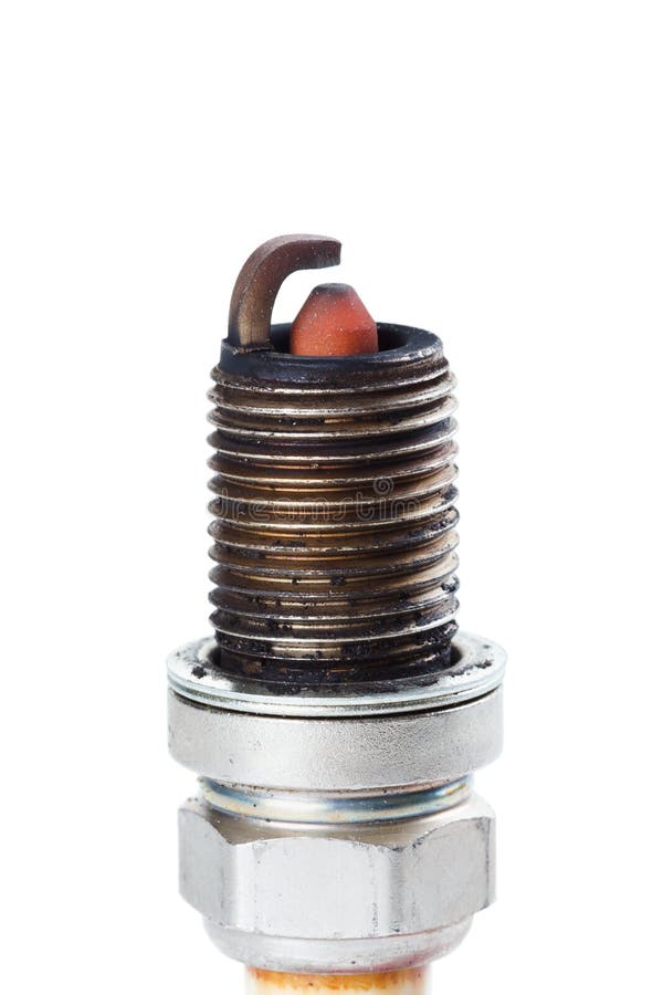 Old Spark Plug for a Vehicle Stock Photo Image of mechanical, closeup