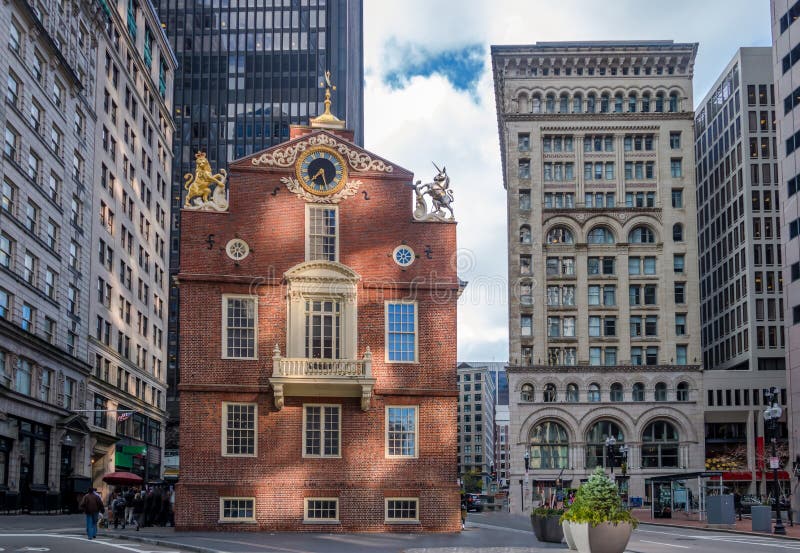 Old State House - Boston, Massachusetts, USA stock photography