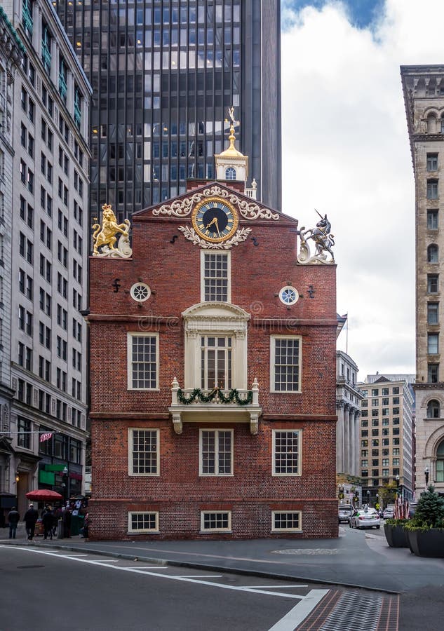 Old State House - Boston, Massachusetts, USA stock photos