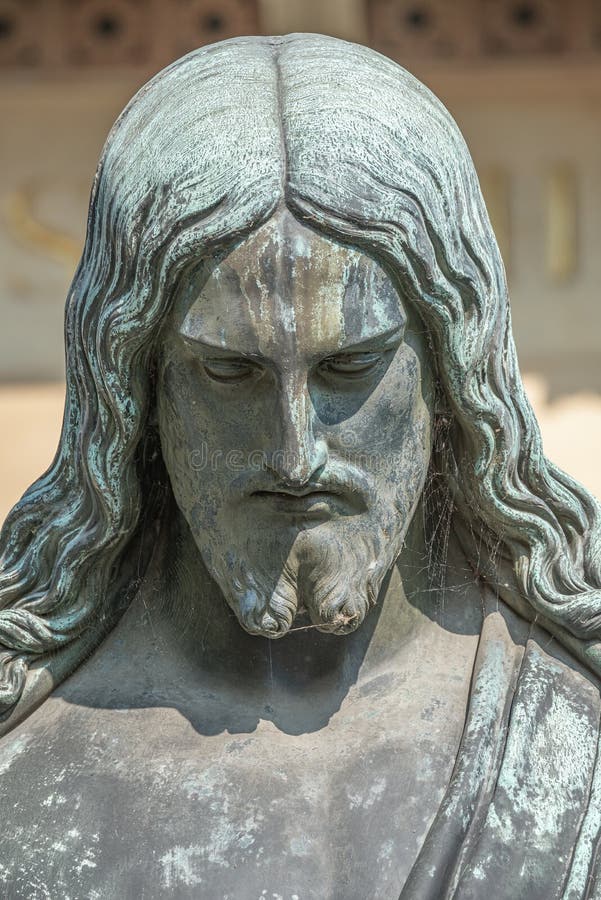 The statue of Christ the redeemer with open arms Stock Photo - Alamy