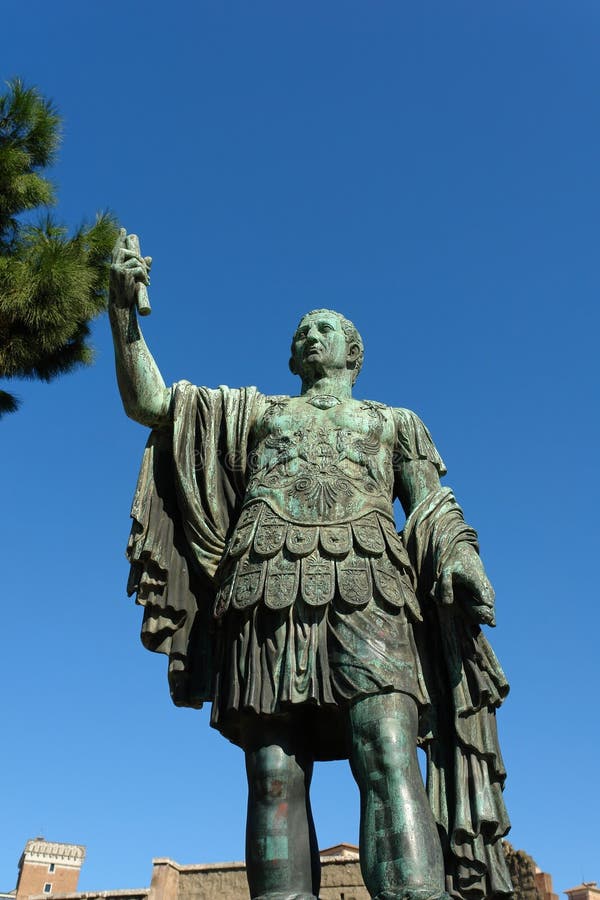 Old Statue in Rome Italy