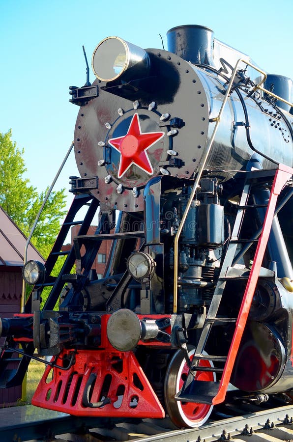 Old steam locomotive