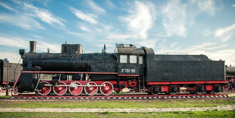 Old steam locomotives