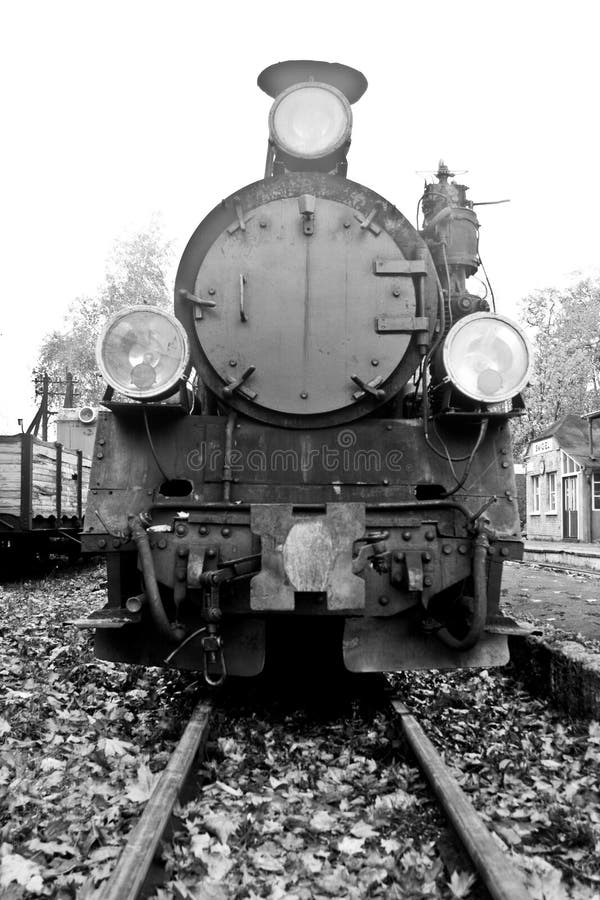 Old steam train