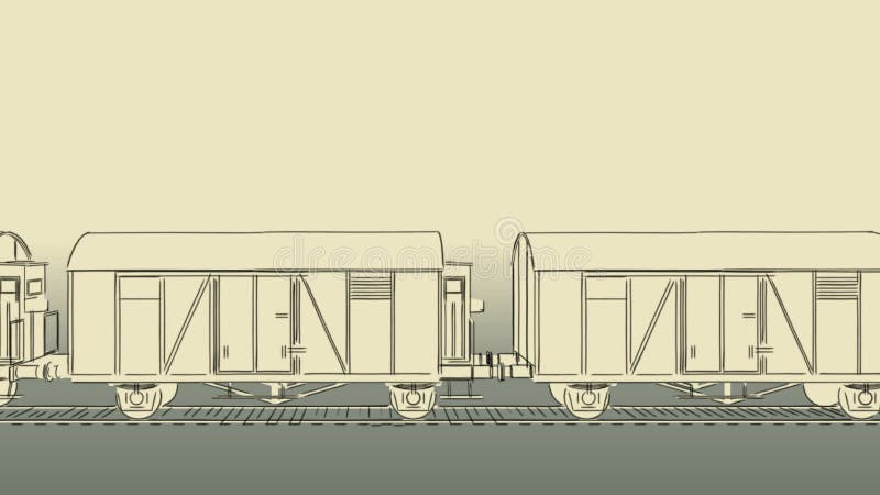 Old Steam Train Cartoon Sketch Animation Stock Video - Video of line, black: 72540057 Old Steam Train Cartoon Sketch Animation Stock Video - Video of line, black: 72540057