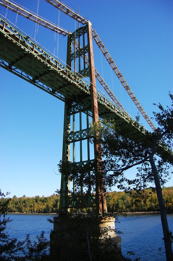 Old Steel Bridge, Maine