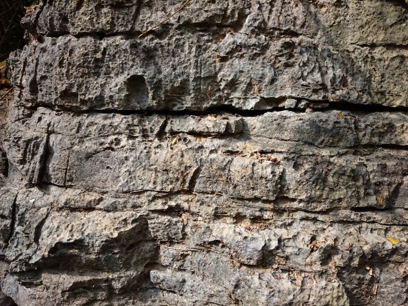 Old Stone Background Texture. Cave Wall Rusty Pattern Scratched Stock