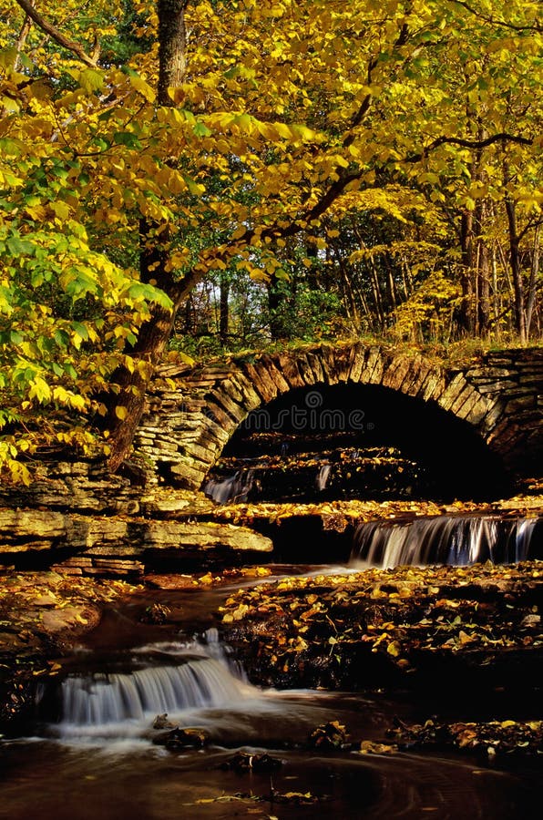 Old stone bridge stock image. Image of deciduous, architecture - 6154537