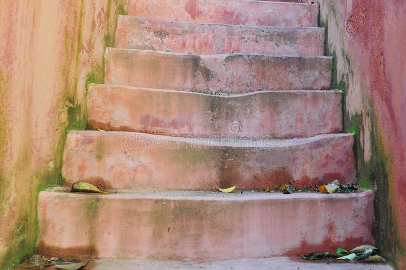 Old stone stairs royalty free stock image Old stone stairs royalty free stock image