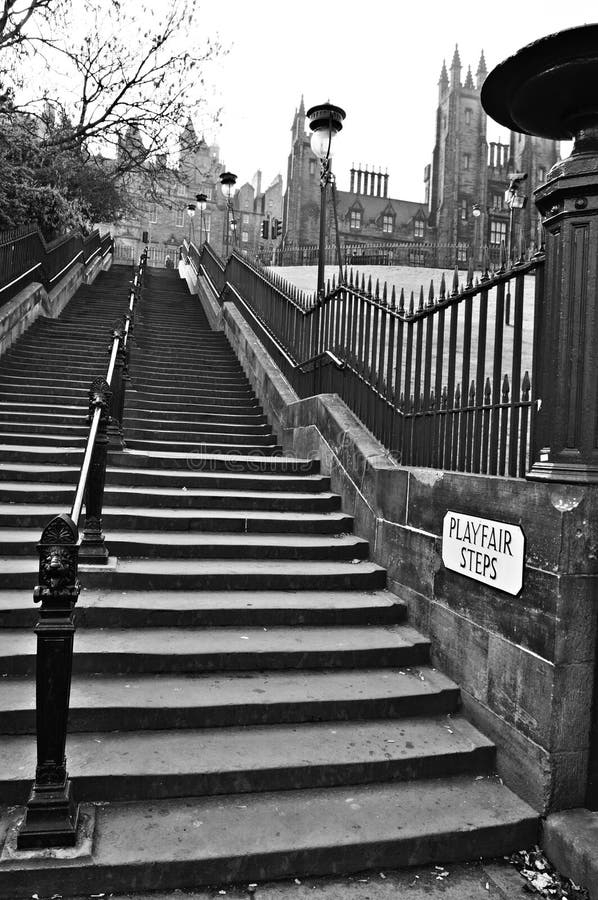 Old Stone Steps, Edinburgh