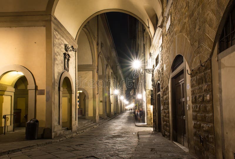 Old street in Florence