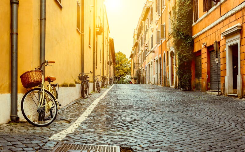 Old street in Rome